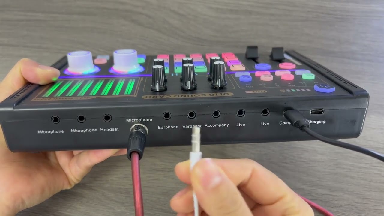 DJ18 sound card installation video