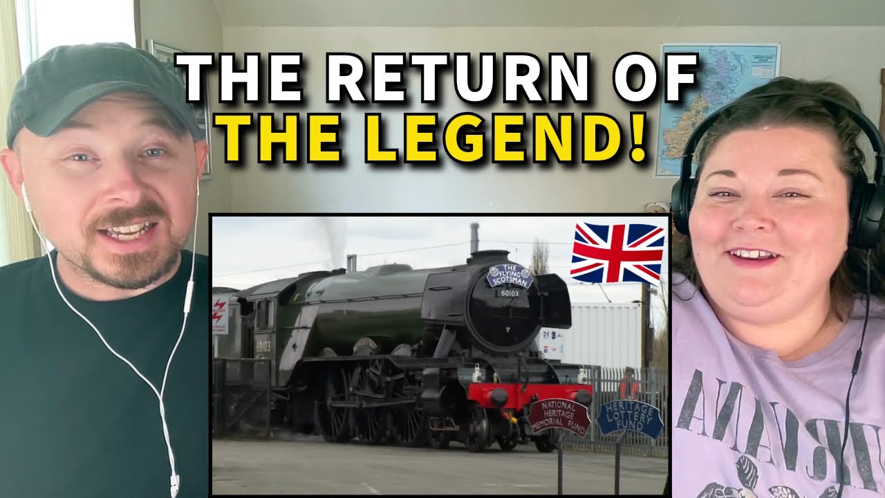 Americans React to The Return of the Flying Scotsman