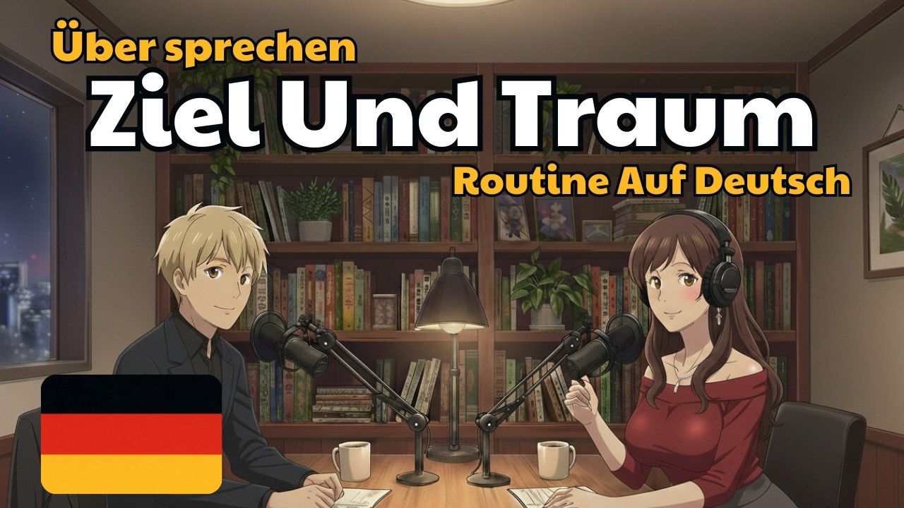 Wie man natürlich über seine Ziele und Träume auf Deutsch spricht | Gesprächsübung