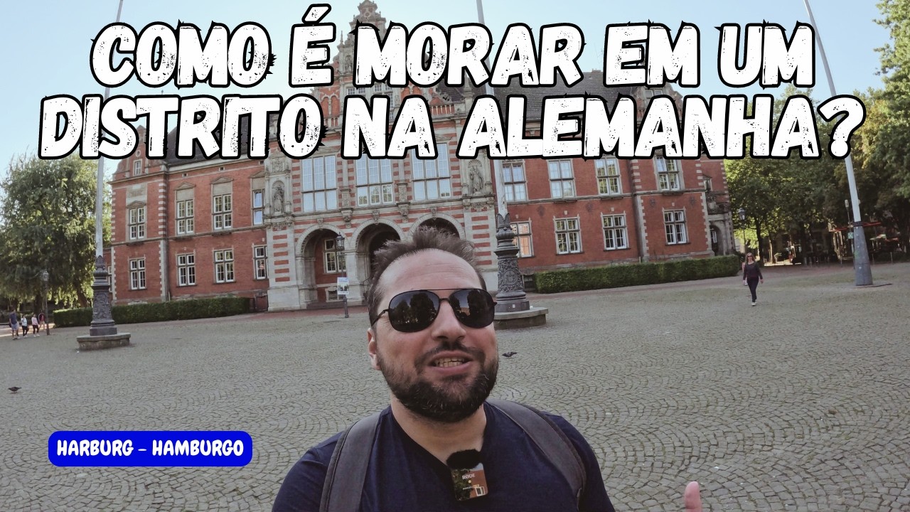 Harburg - Como é morar em um distrito de Hamburgo? | Viaja Rafa