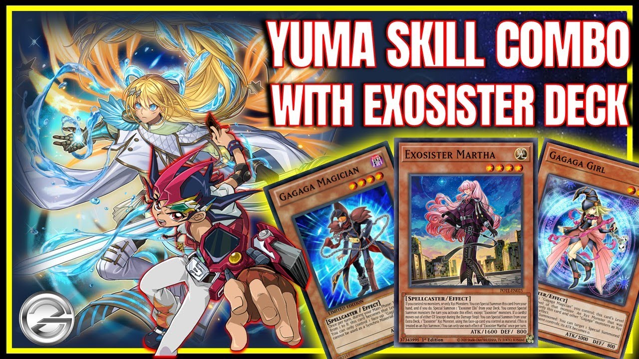 Real Banish Power! Exosister Deck with Yuma Skill Full Combo Showcase!