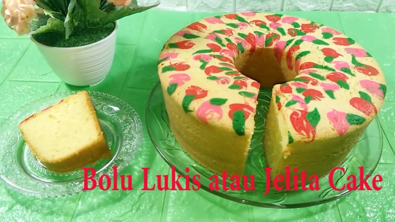 Bolu Lukis atau Jelita Cake