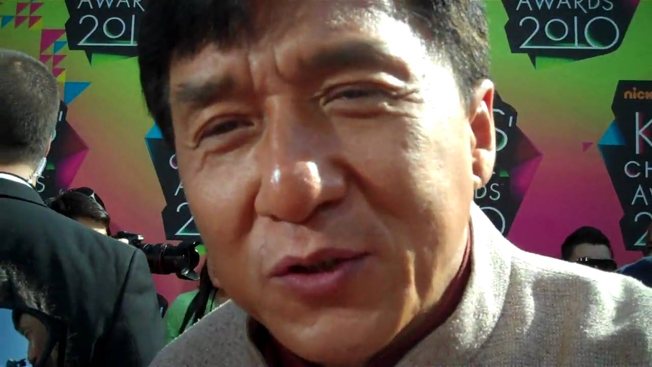 Jackie Chan and Jaden Smith at the 2010 Nickelodeon Kids Choice Awards