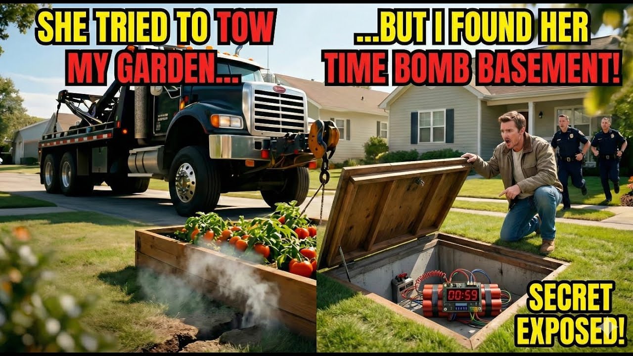 She Tried To Tow My Garden, But I Discovered Her Secret Basement Was A Literal Time Bomb