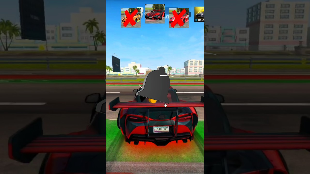 Top 3 Best SuperCar Bridge Challenge // Who will Win?🤔 // Extreme Car Driving Simulator #shorts EP39