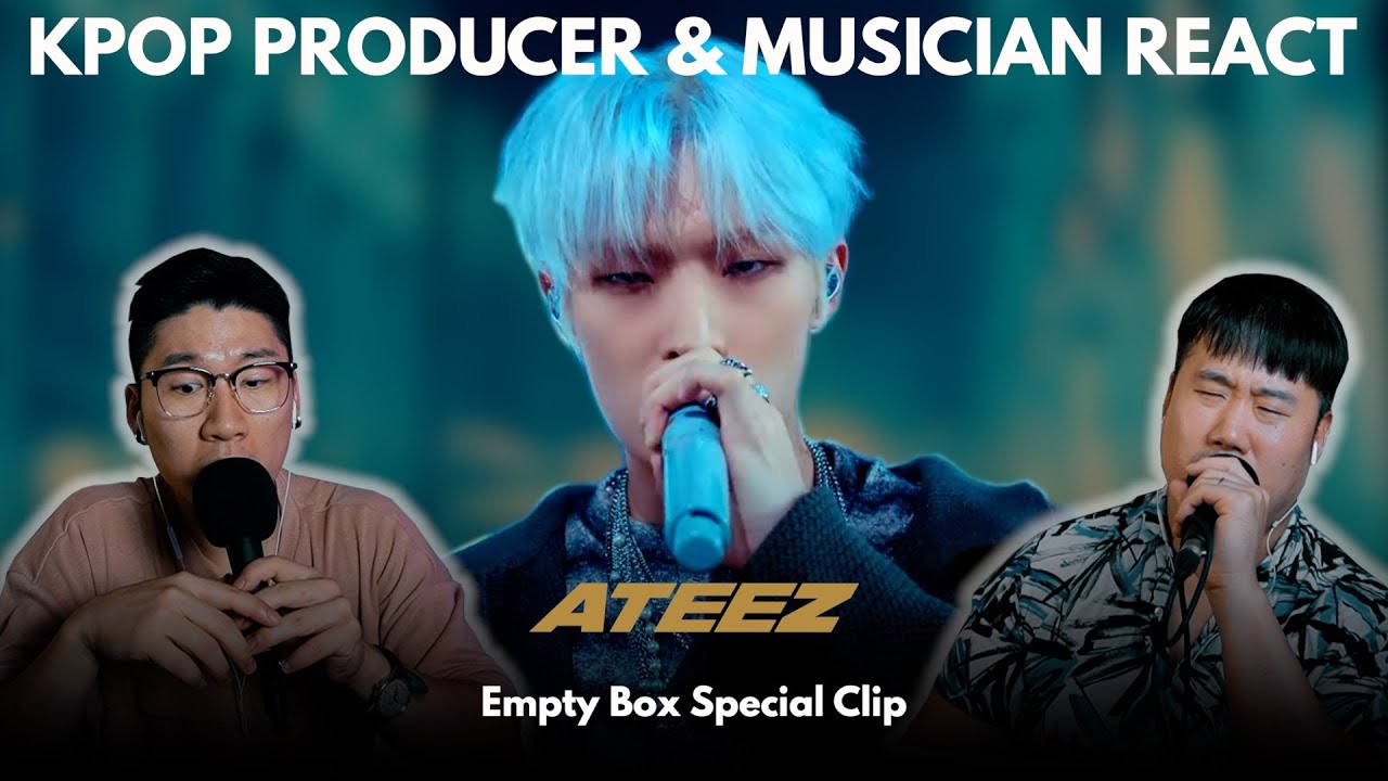 Musicians react & review ♡ ATEEZ - Empty Box Special Clip
