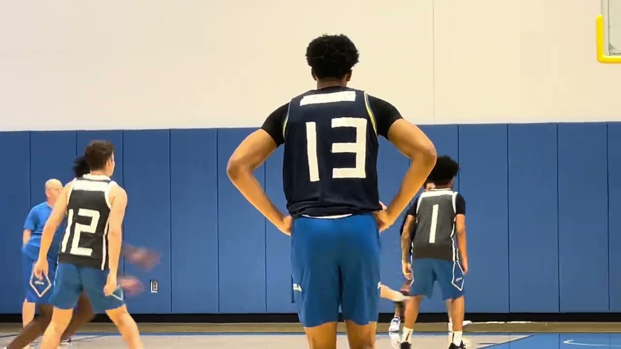 UCLA basketball practice video, press break drills