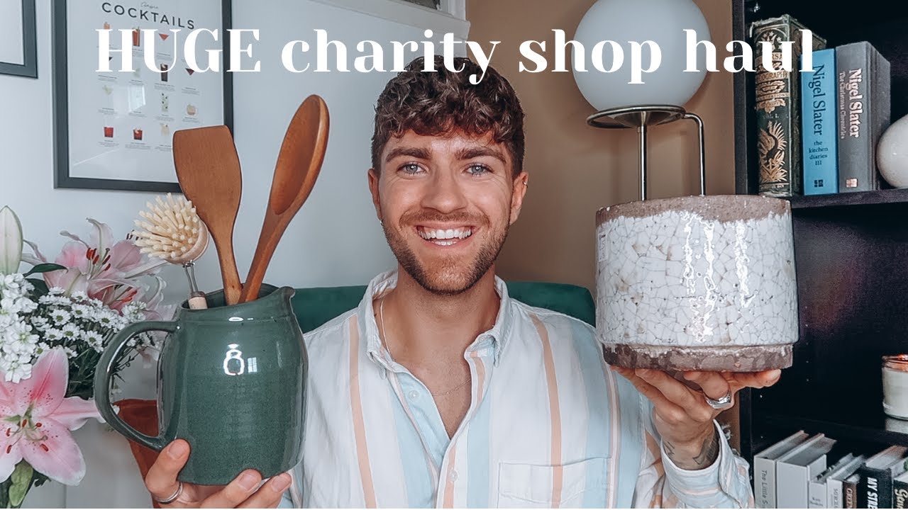 LONDON CHARITY SHOP HAUL UK | ANTHROPOLOGY & PRIMARK HOME HOMEWARE !