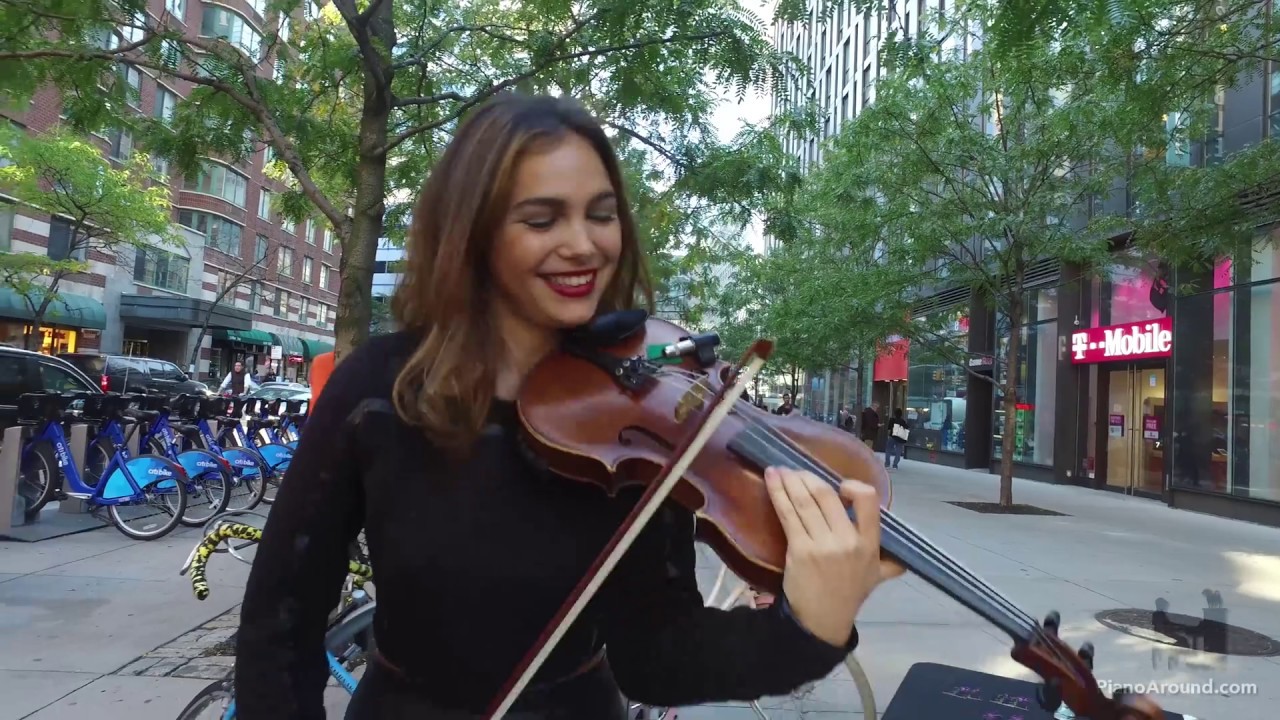 Eb Major Improv Street Performance with Ada Pasternak
