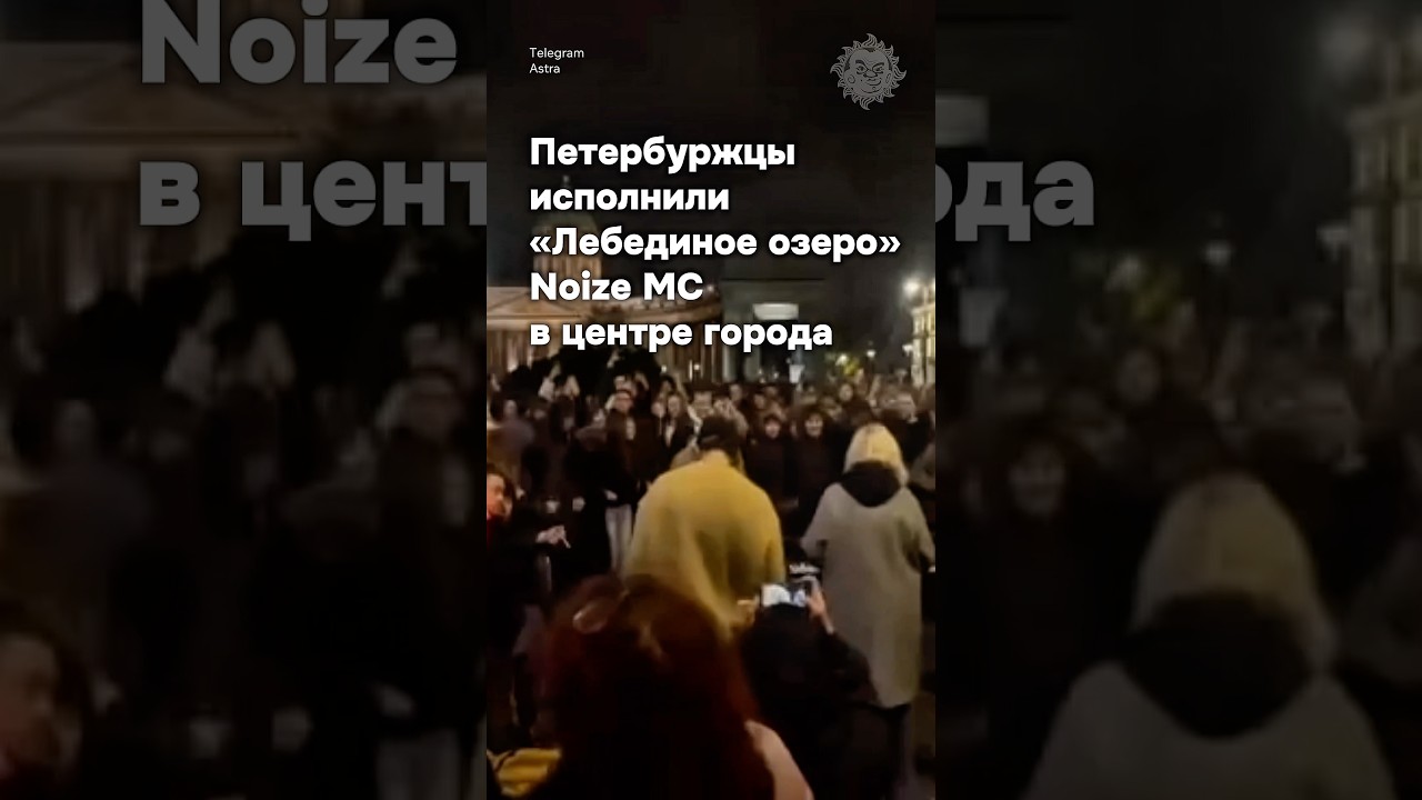 В центре Петербурга спели «экстремистское» Лебединое озеро #бшновости