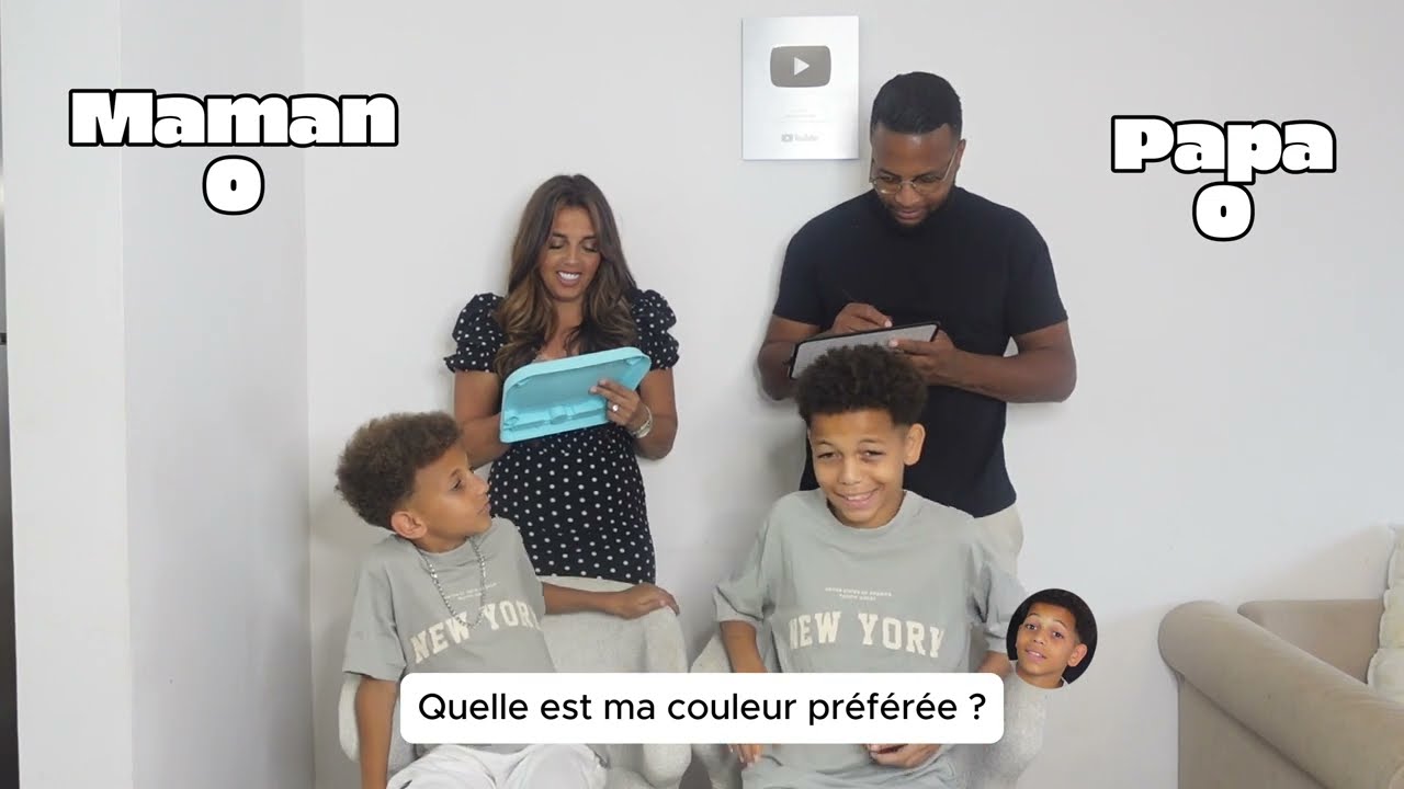 QUI DE NOUS DEUX ENTRE PAPA ET MAMAN CONNAIT LE MIEUX LYAM ET FARES