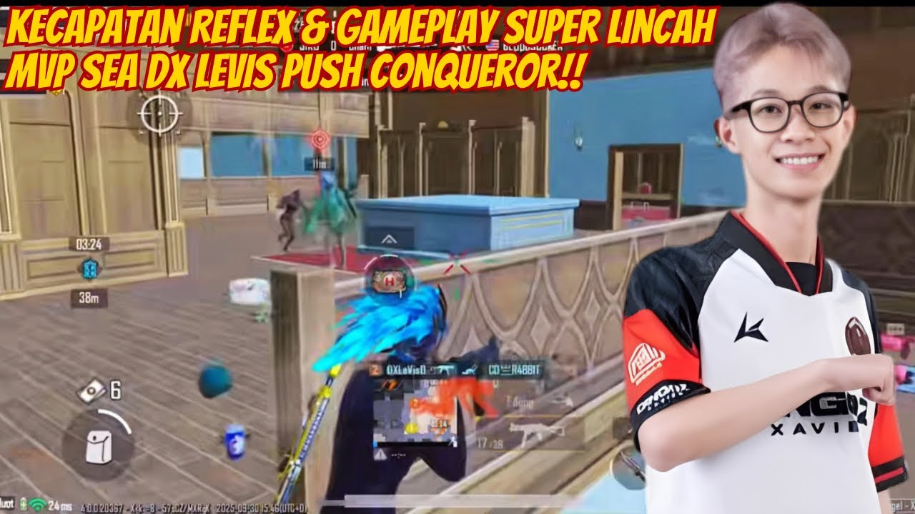 Barbar Lincah DX Levis – Push Conqueror dengan Reflex Cepat #pubgmobilevietnam 