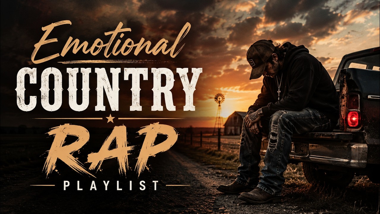 Emotional Country Rap Playlist 💔 Sad Country Rap Songs for Late Night Drives