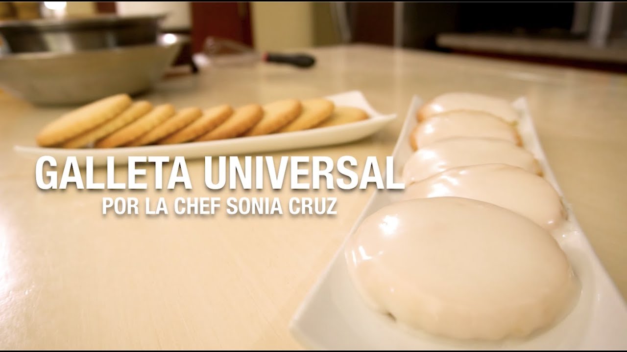 Como hacer GALLETA UNIVERSAL (fácil y rápido)👩🏼‍🍳
