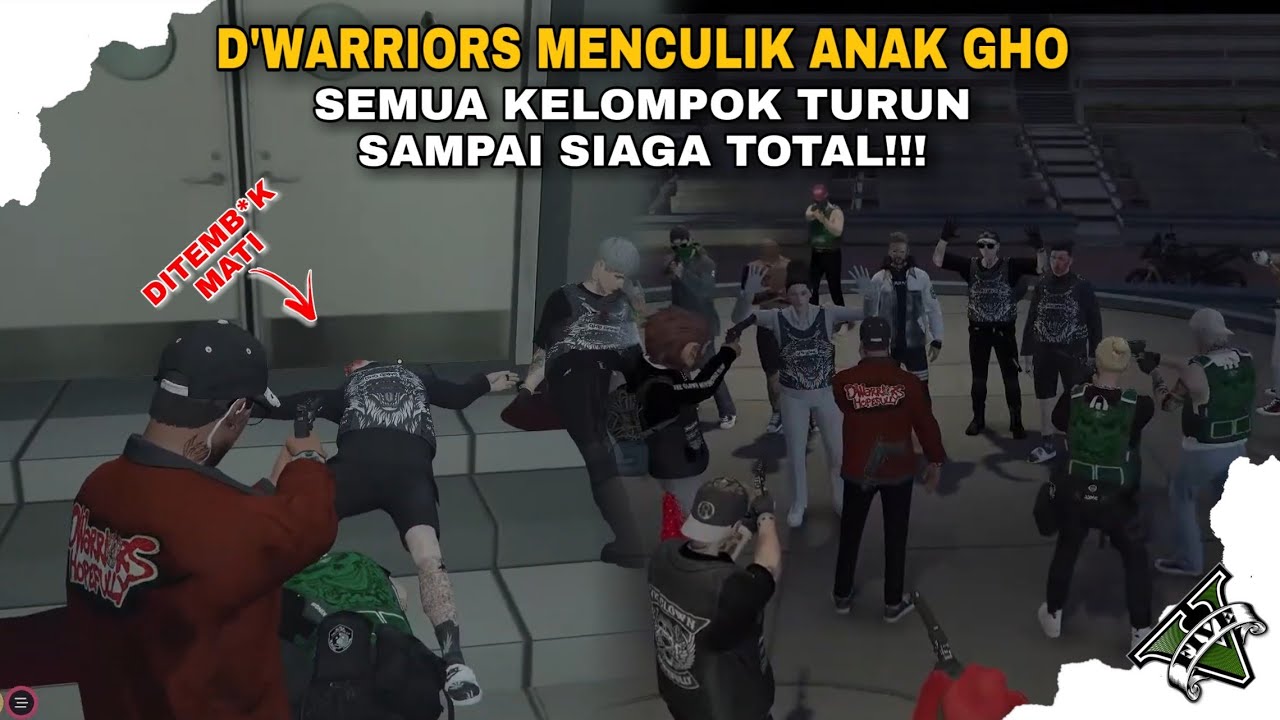 PERANG BESAR!!! SIKAT HABIS DW, TCMC, RRMC, ALK?? | GTA V ROLEPLAY