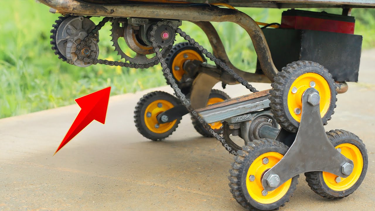 Я поставил 3 колеса на тележку, и вдруг миллионы пожилых людей могут легко переносить тяжелые грузы