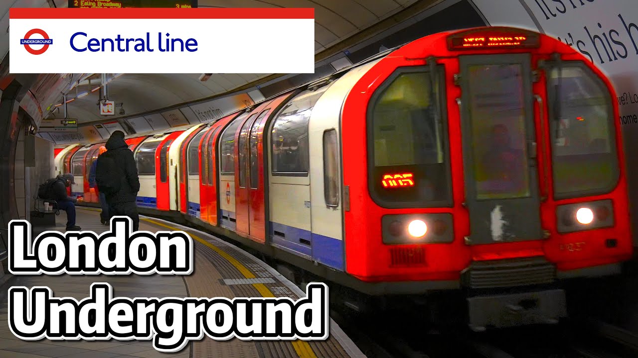 ⁴ᴷ⁶⁰ Exploring the London Underground Central Line (2026)