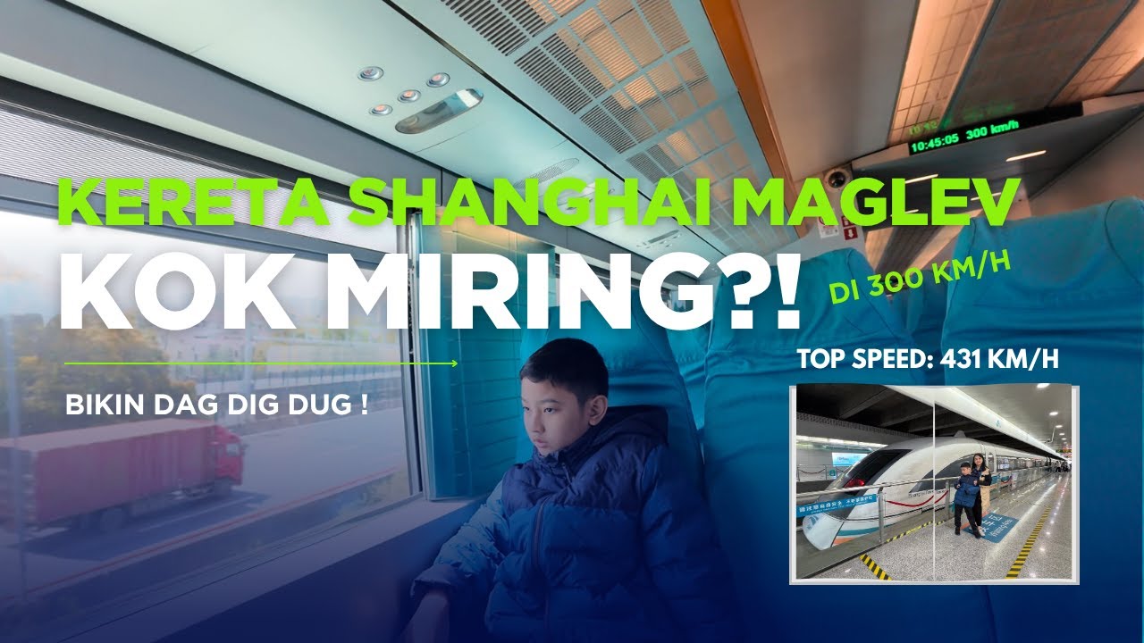 Shanghai ke Guangzhou: Naik Maglev Train & China Eastern Airlines 🇨🇳! Pertama Kali ke #China Part 16