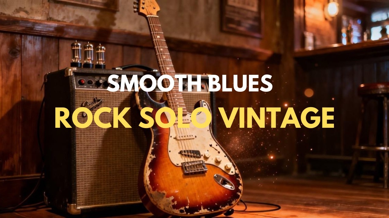 Smooth Blues Rock Solo Vintage Strat Overdrive