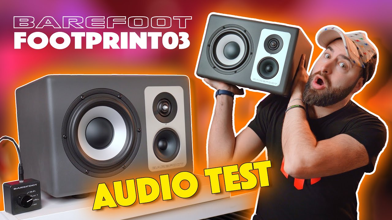Barefoot Sound Footprint03 САМЫЕ ДОСТУПНЫЕ 3-полосные профессиональные студийные мониторы