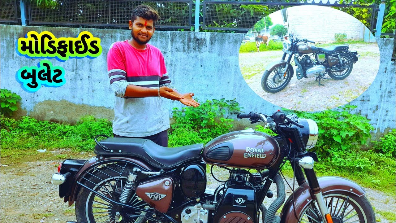 How To Now Diesel Bullet 1998 Model Modifaid [ બુલેટ મોડિફાઈડ સુપર સ્ટાર બાઈક મોડલ ૧૯૯૮ ]