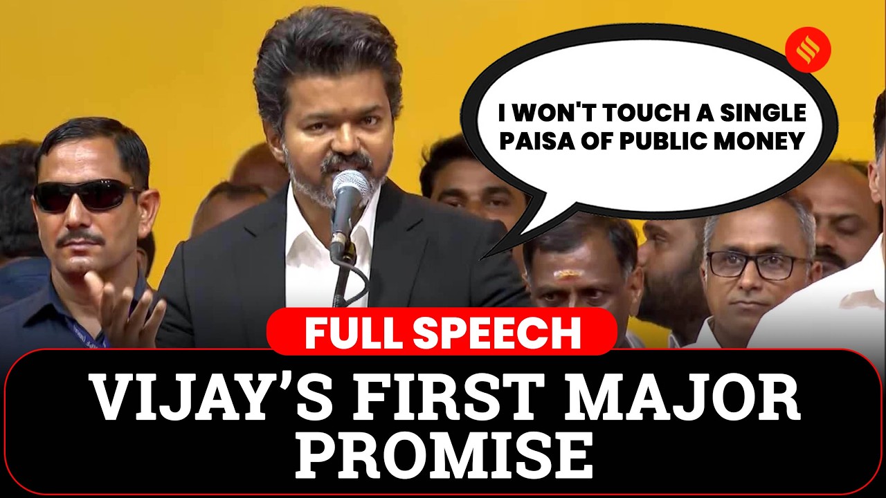 Vijay Begins CM Tenure With Major Promise to Tamil Nadu | Vijay Oath Ceremony | Tamil Nadu CM
