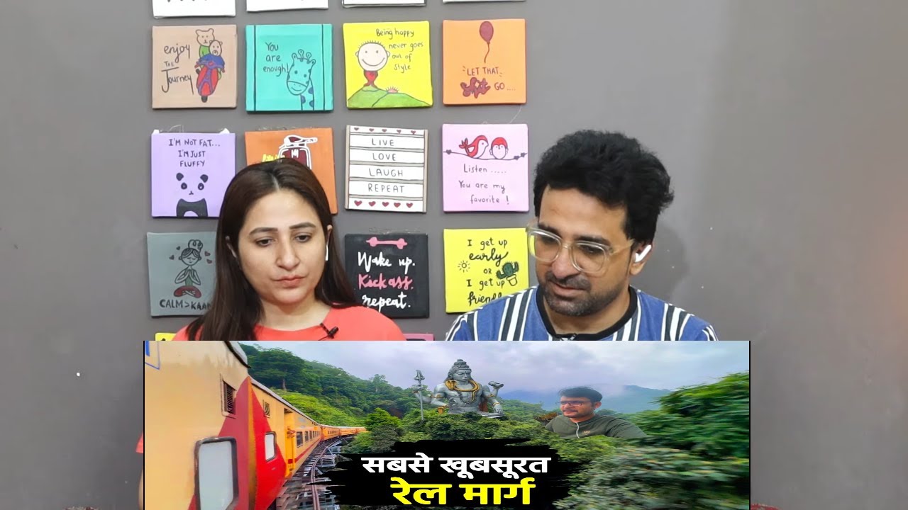 Pakistani Reacts to Bangalore to Murdeshwar scenic Rail route