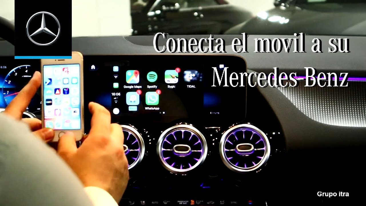 Cómo conectar el móvil a tu Mercedes-Benz│Mobility Centro