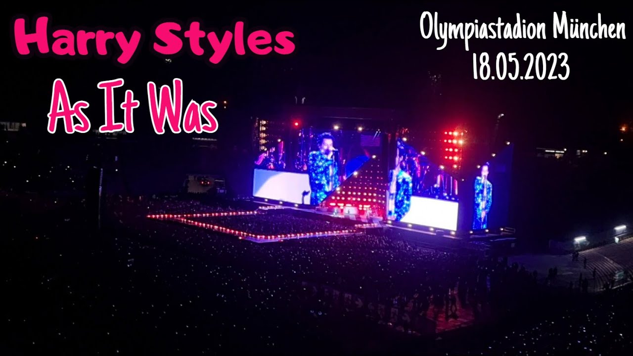 HARRY STYLES - As It Was (18.05.2023, Olympiastadion München)