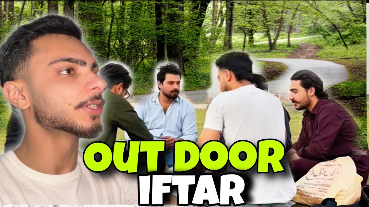 1st outdoor iftari with crew 😃| Ahmad ne biryani khila di 🤢#dailyvlogs #iftarparty #khokharscrew 
