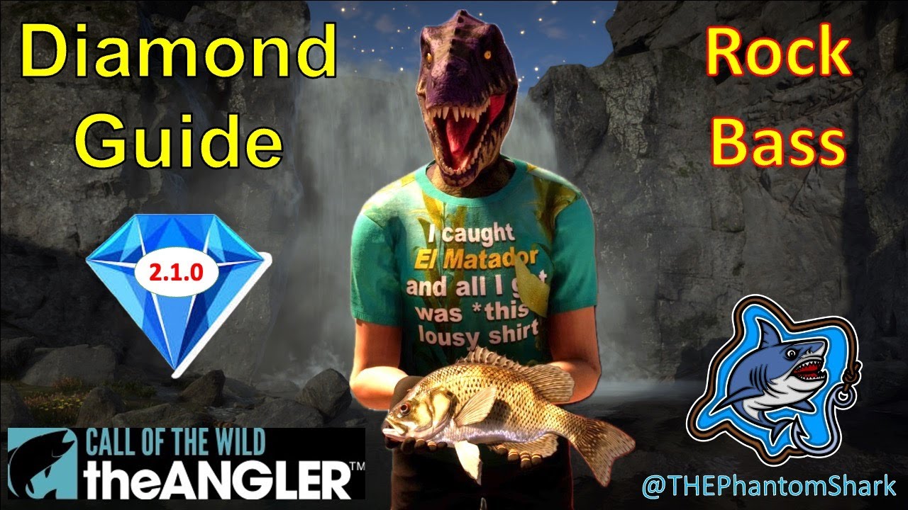 Rock Bass Updated Diamond Guide! USA Golden Ridge Reserve in Call of the Wild: The Angler