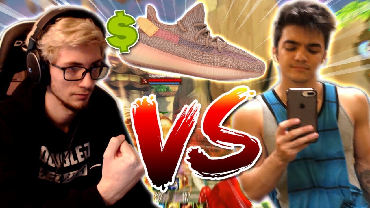 Smite: 1v1 VS. BEST FRIEND FOR YEEZY'S!