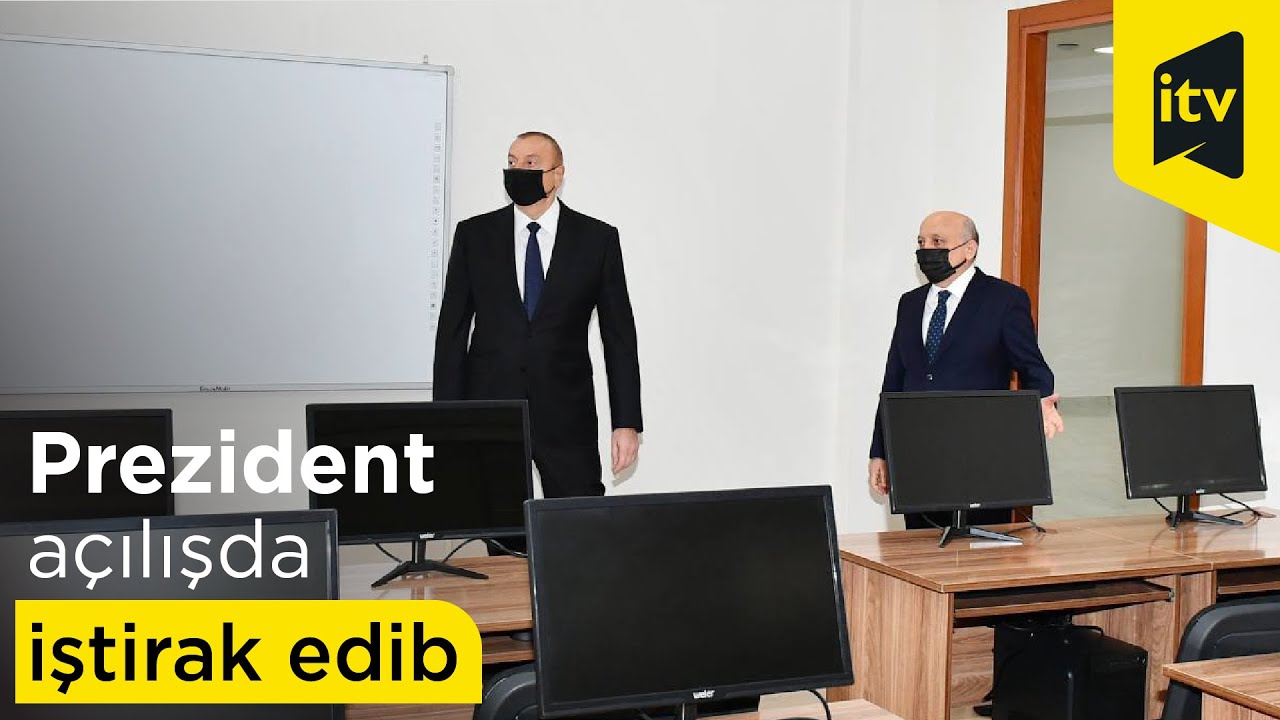 Prezident Azərbaycan İlahiyyat İnstitutunun yeni inzibati binasının açılışında iştirak edib