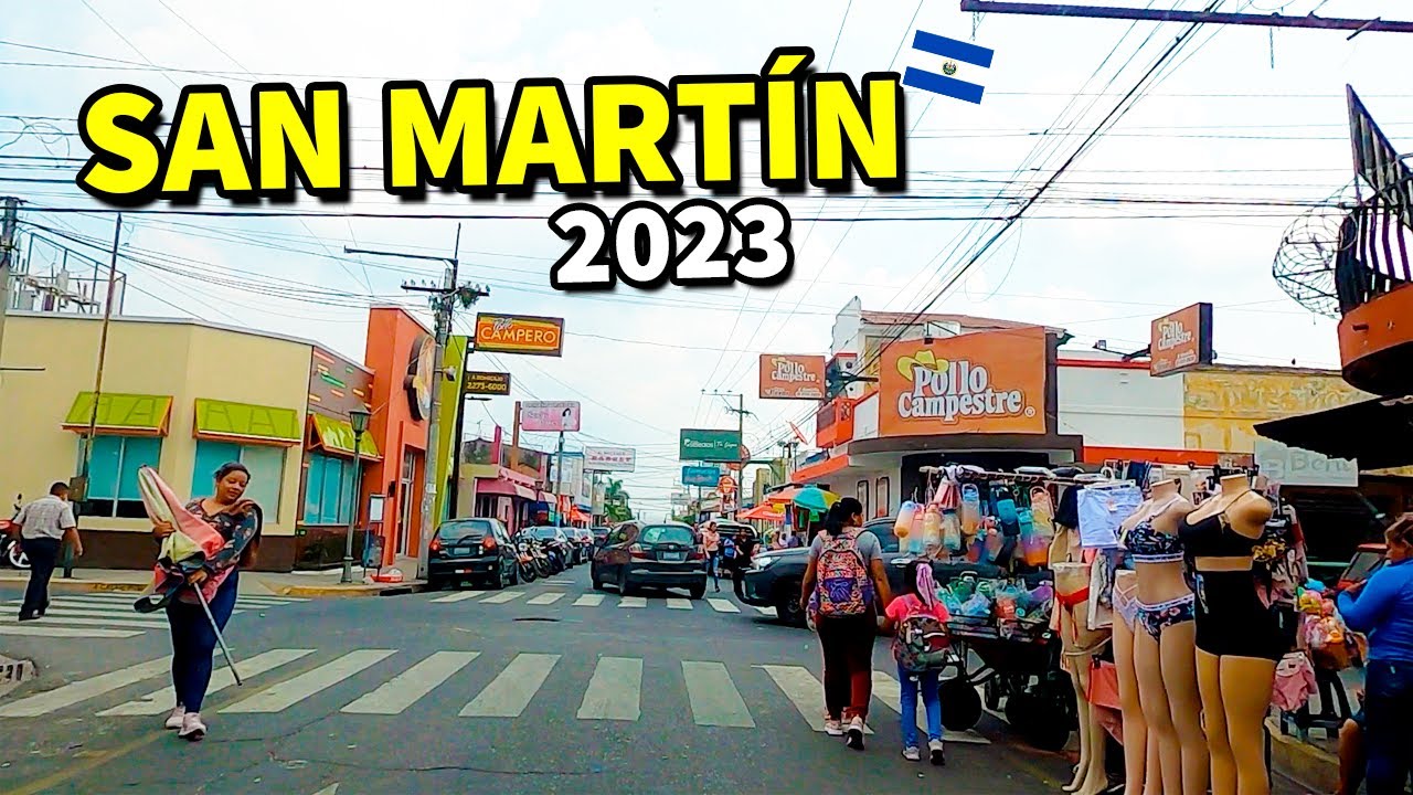 😱 Asi esta SAN MARTIN en el 2023 San Salvador El Salvador