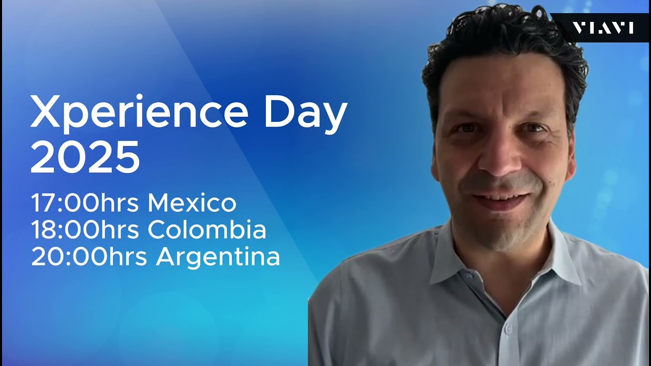Invitación VIAVI Xpeirence Day 2025