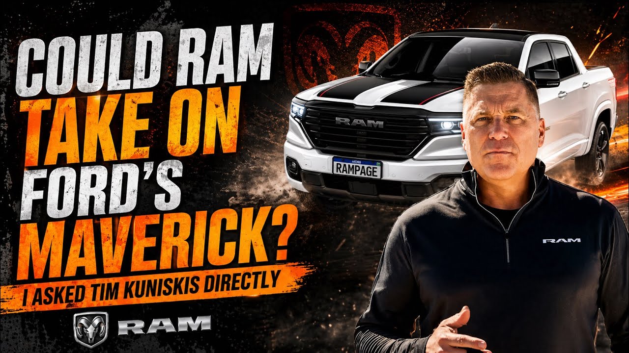 Could Ram Take On Ford's Maverick? I Asked Tim Kuniskis Directly
