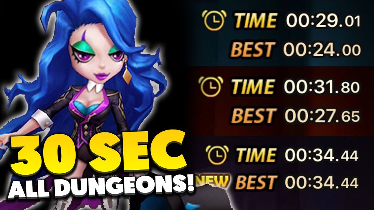 HOW TO BUILD A 30 SECOND CAIROS DUNGEON TEAM (SUMMONERS WAR)