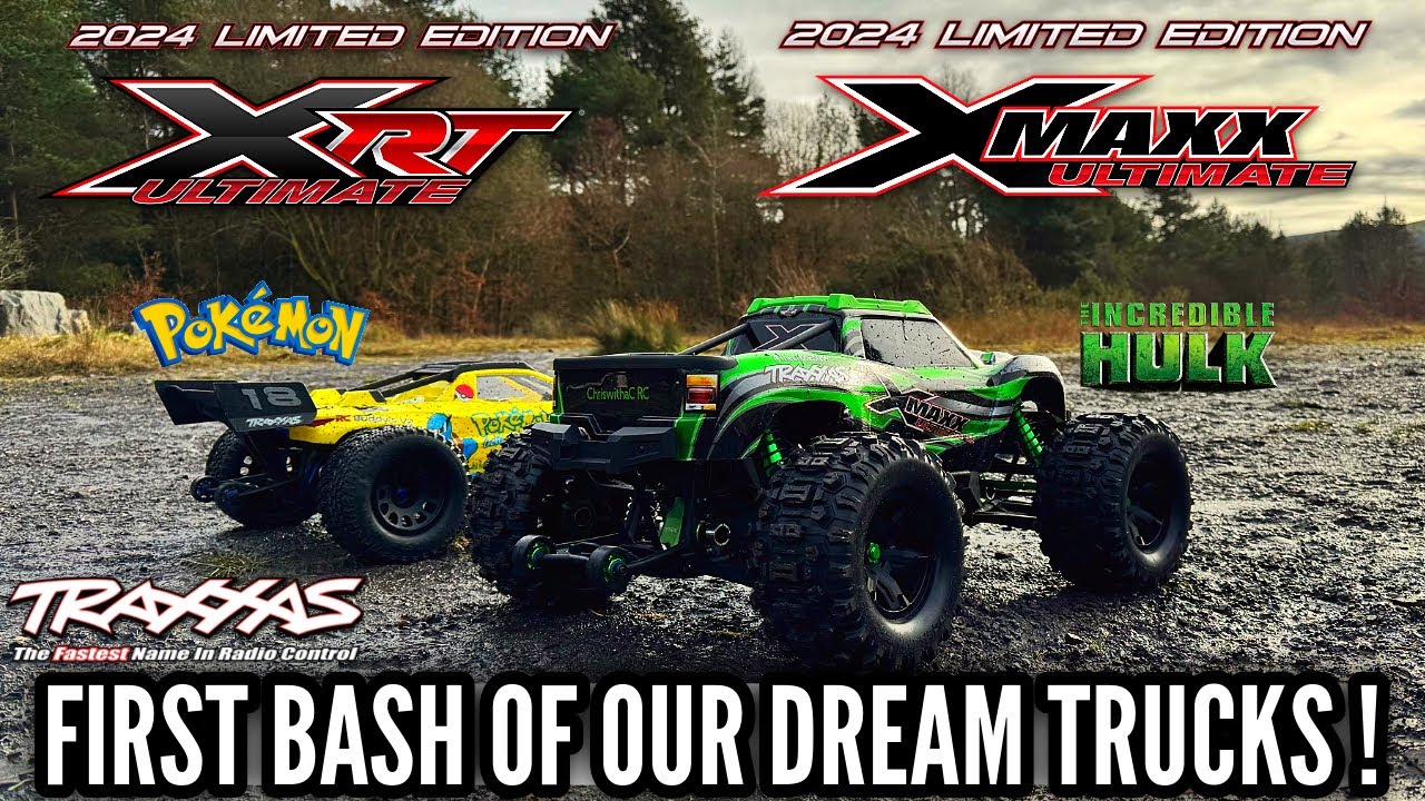 Traxxas X-Maxx vs XRT Ultimate Showdown of RC Giants! First Run