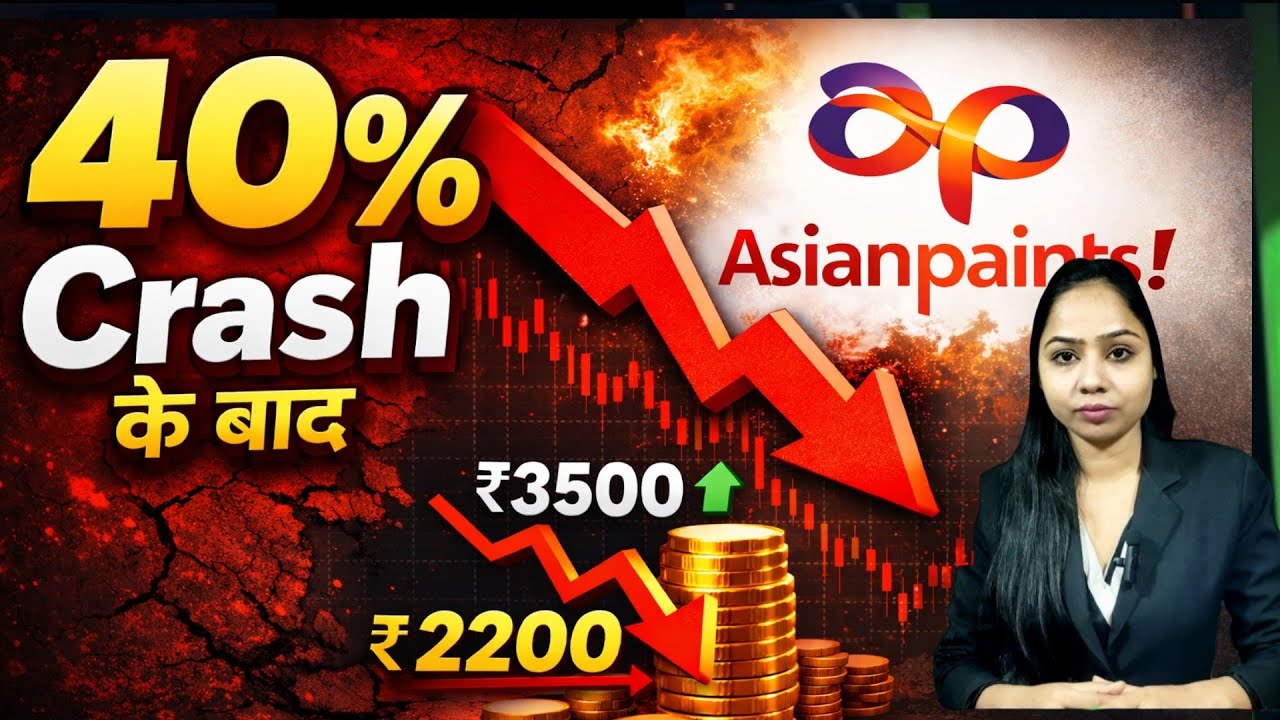 Asian Paints 40% गिर चुका! Is it buying opportunity?