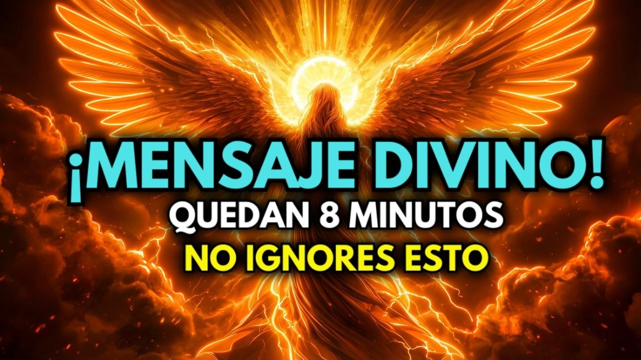 🔴 SOLO QUEDAN 8 MINUTOS — ¡DIOS TE ESTÁ OBSERVANDO AHORA MISMO Y EL CIELO ACABA DE QUEDAR EN......