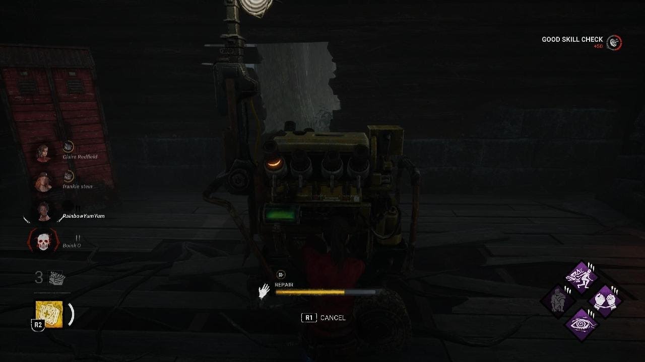 Tunneling loser and crybaby survivor