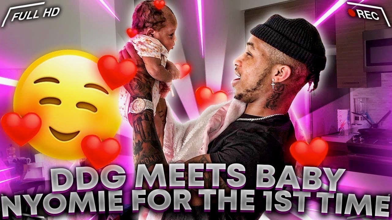 DDG Meets Baby Nyomie For The First Time!!