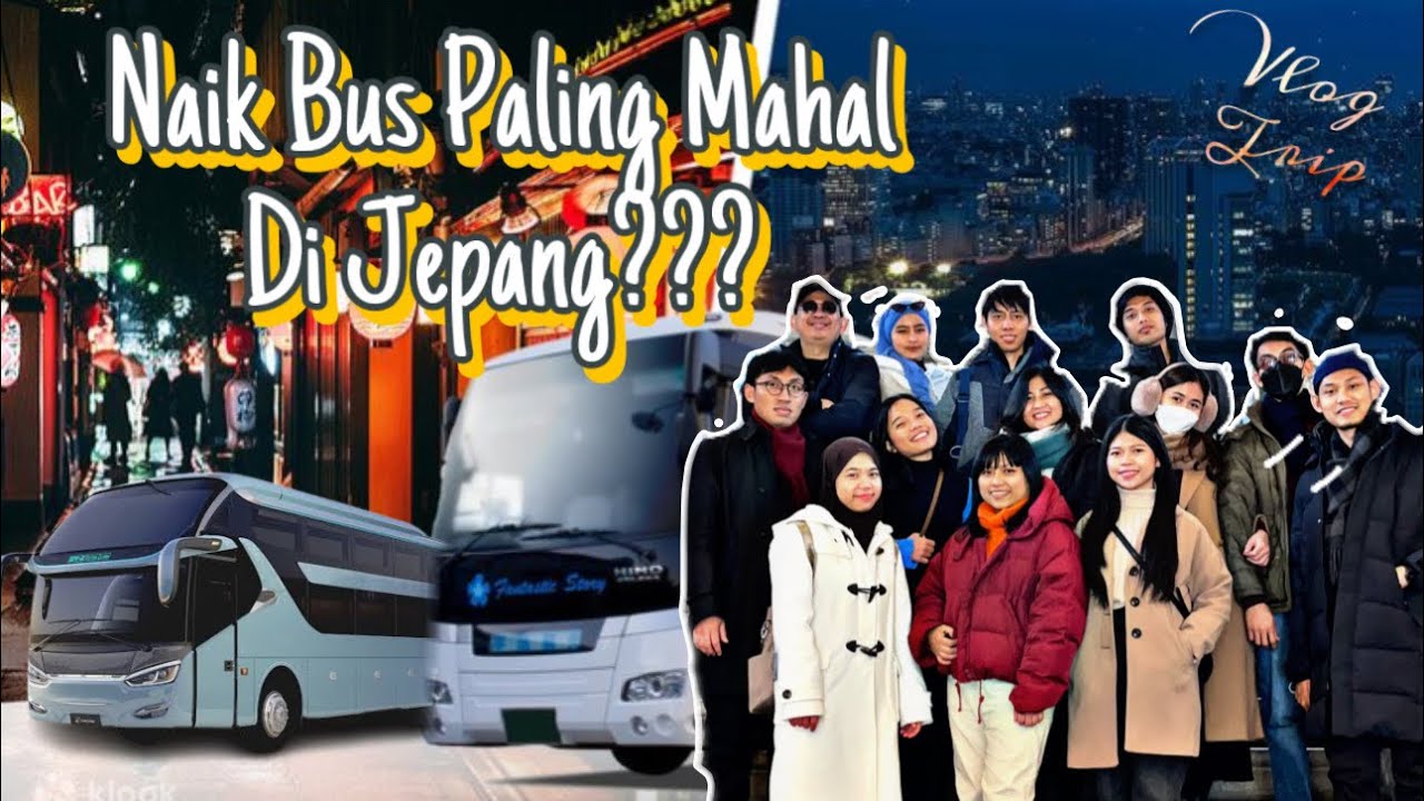 Naik Bus Malam di Jepang‼️Bus yang paling mahal? Ini kata mereka setelah naik bus malam Jepang❗️
