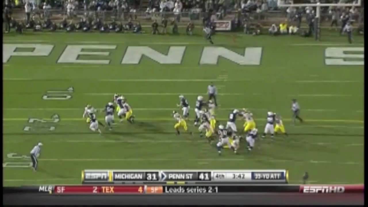 2010 Michigan at Penn State