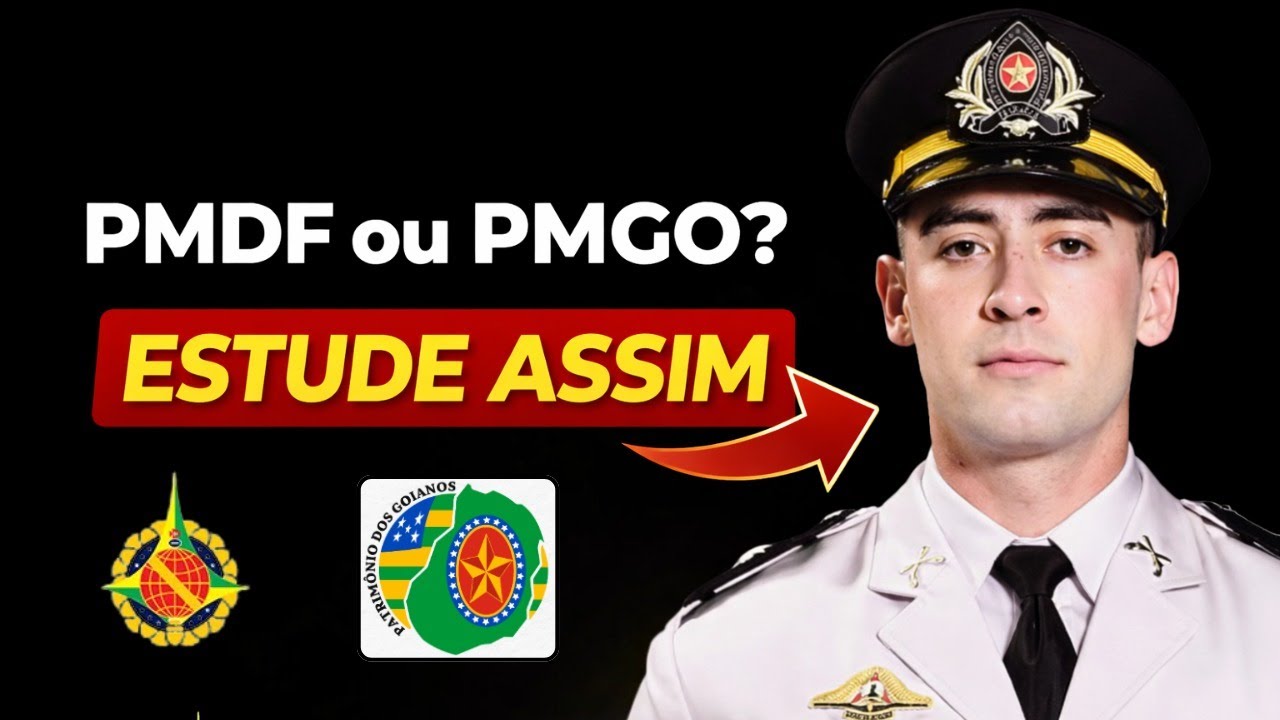 PMDF/PMGO: COMO TER APROVAÇÃO