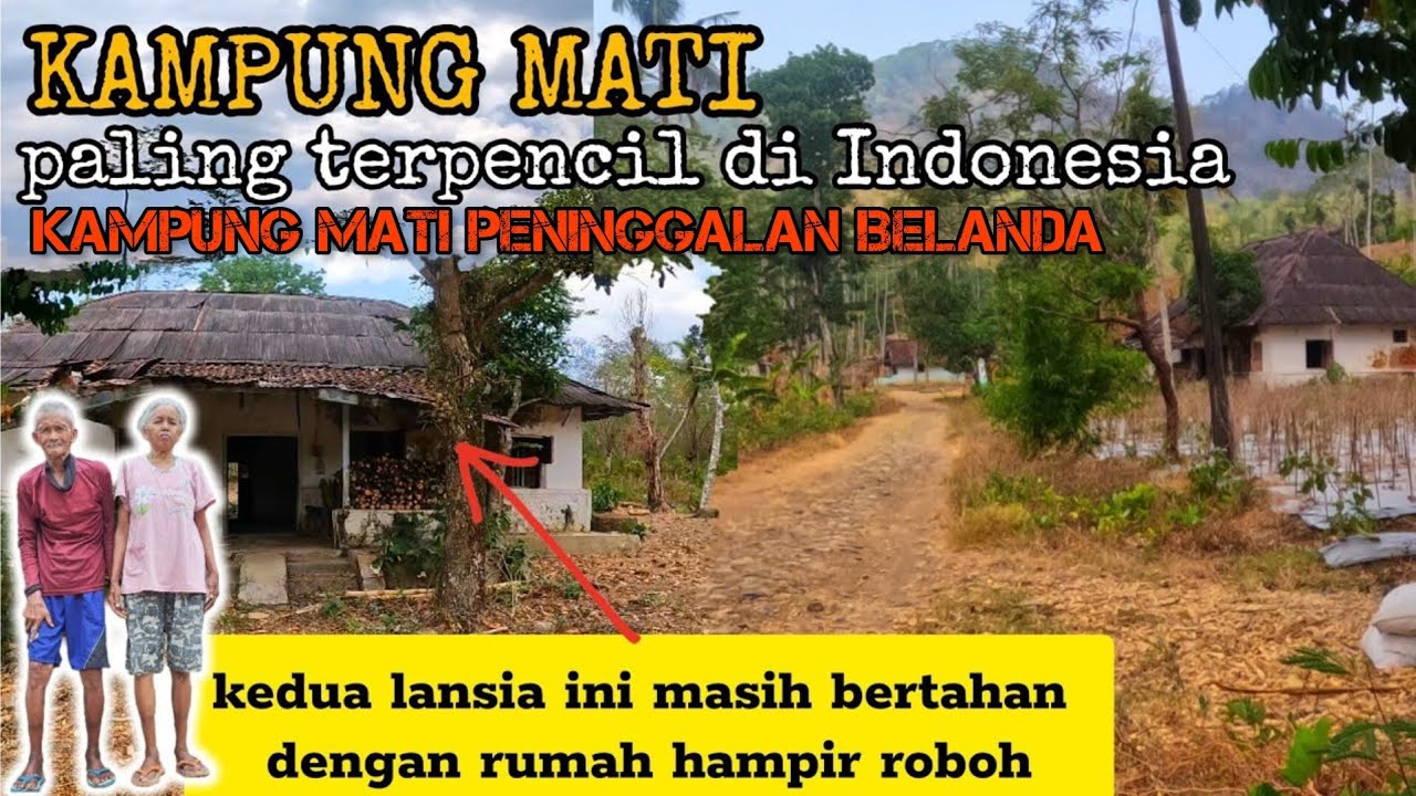 Kampung tersepi sekaligus kampung mati  dekat lembah kalipupu // TEMANGGUNG , JAWA TENGAH