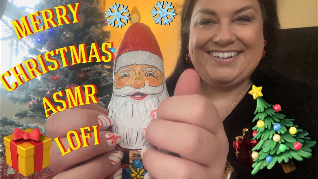 CHRISTMAS ASMR! Lo-Fi Fast and Aggressive Christmas Tingles! *flashing lights*