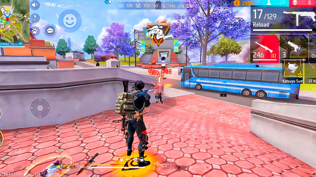 HANDCAM ⚡ Vivo T4 5G Free Fire Gameplay