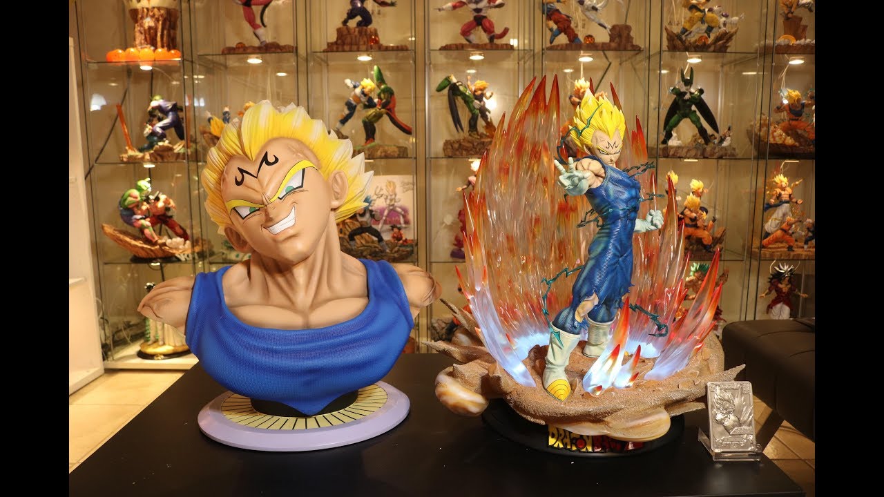 Dragon Ball, Tsume Majin Vegeta Resin Statue Unboxing.