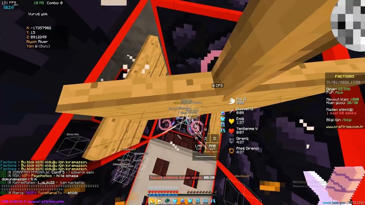Craftrise Factions Edit Avı Laze Pro #craftrise #factions